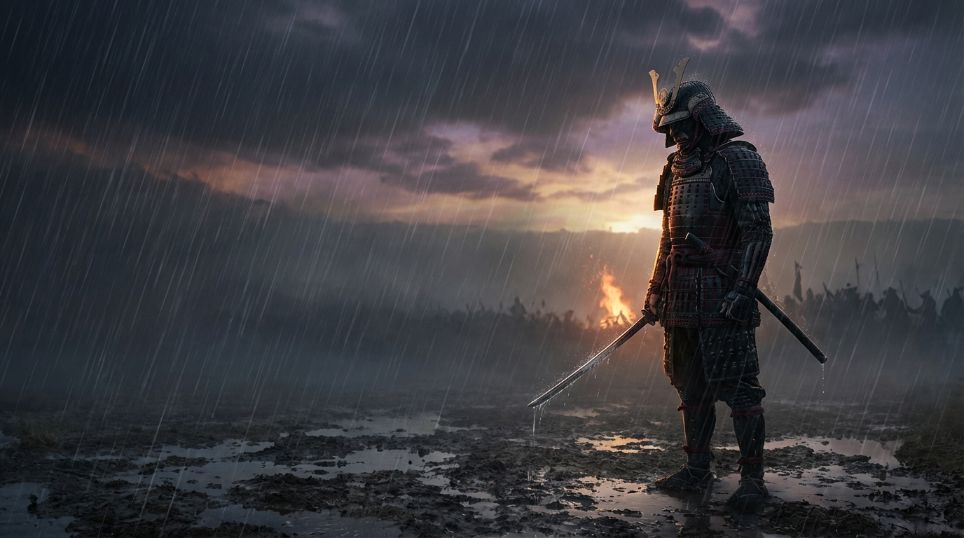 ChatGPT generated samurai scene